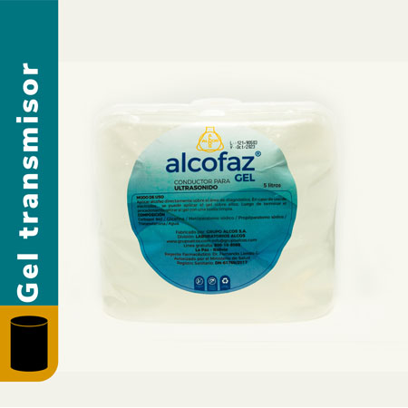 ALCOFAZ GEL TRANSMISOR DE SONIDO 5KG