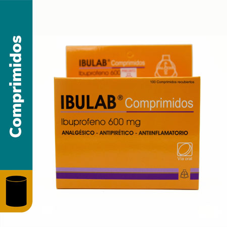 IBULAB 600 MG CJA X 100 COMP.